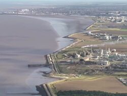 Grimsby Harbours & Industry on Coast Aerials News Clip
