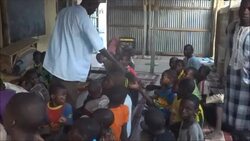 CLEAN : Nigerian Muslims observe Ramadan with free meals News Clip