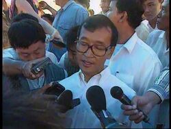 Cambodia - Opposition leaders confident of victory News Clip