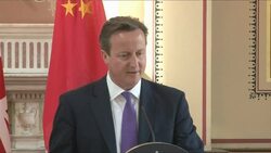 CLEAN : Britains Cameron vows to oppose Juncker to the end News Clip