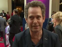 INTERVIEW - Tom Hollander on the play, what to expect at Charlie & The Chocolate Factory - Opening Night at Theatre Royal on June 25, 2013 in London, England (Footage by WireImage Video/Getty Images) Stock Footage