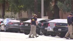 FBI Search At Location Connected With The Shootings News Clip