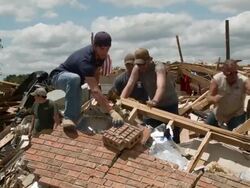 Widespread Damage And Casualties After Tornadoes Rip Through South Stock Footage