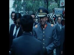 SYND 24 4 76 CHILEAN PRESIDENT, AUGUSTO PINOCHET,  VISITS URUGUAY News Clip