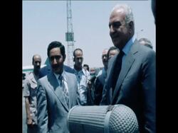 SYND 17 6 77 NORTH YEMEN PRIME MINISTER GHANY VISITS CAIRO News Clip