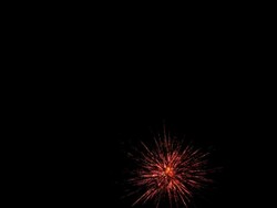Low angle view of fireworks in diwali festival Stock Footage