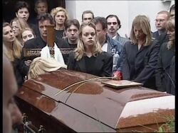 SERBIA: BELGRADE: FUNERAL OF OFFICIAL KILLED IN CAR CRASH News Clip