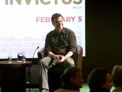 Invictus Press Conference Stock Footage