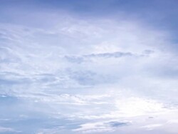 HD Timelapse:moving cloud on sky.(zoom in) Stock Footage