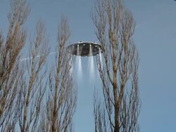 UFO - unidentified flying object Stock Footage