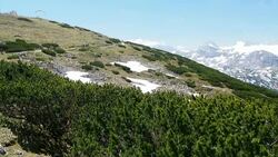 View Obertraun at Austrian Alps. Stock Footage