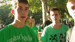 CLEAN: Protests against education spending cuts in Spain News Clip