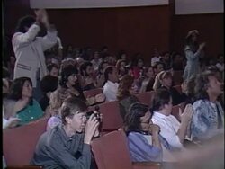 Sting Rain Forest Press Conference Stock Footage