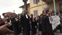 CLEAN : Guiana: biggest protest march ever organized (authorities) (2) News Clip