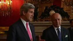 Meeting in Paris, Secretary of State John Kerry says sanctions against the current Ukraine government is a serious topic of talks between the US and European allies. (Feb. 19) News Clip