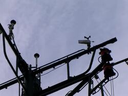 Wind indicator Stock Footage