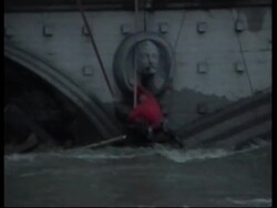 Amateur video of dramatic rescue, update on flooding News Clip