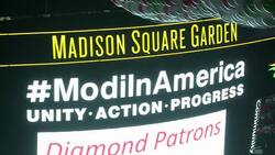 CLEAN : India PM Modi gets rockstar reception in New York News Clip