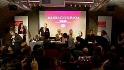 Jeremy Corbyn endorsed as Labour Leader by half of UB40, Robin Campbell News Clip