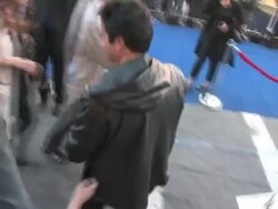 David Copperfield Signs at the Gnomeo And Juliet Premiere in Hollywood 01/23/2011 at the Celebrity Sightings in Los Angeles at Los Angeles CA. (Footage by WireImage Video/GettyImages) Stock Footage