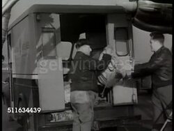 US Air mail service loading Instructional Video