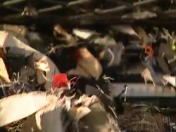 Textile Recycling Close Up Stock Footage