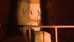 CLEAN : Sun aligns with Ramses II statue in Egypt's Abu Simbel temple News Clip