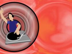 DJ Disc Jockey Party Loop Stock Footage