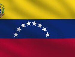Venezuela flag Stock Footage