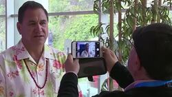 CLEAN : Rapa Nui react to the anouncement of a maritime protected area News Clip