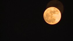 CLEAN : Supermoon rises above Hong Kong News Clip