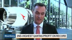 Qantas Announces Second-Highest Profit on Record News Clip