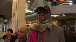 Former NBA All-Star Dennis Rodman sang 'Happy Birthday' to North Korean leader Kim Jung Un and proceeds to play half a game with an ex-NBA squad against a North Korean team. (Jan. 8) Instructional Video