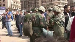 CLEAN: Egypt protests enter their third week News Clip