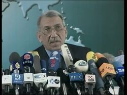 Excerpts of briefing by former Iraqi oil minister News Clip