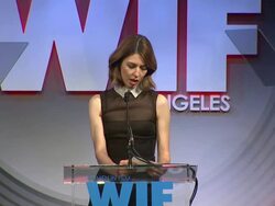 SPEECH - Sofia Coppola at 2013 Women In Film Crystal + Lucy Awards Sponsored By Max Mara, Swarovski And Kodak at The Beverly Hilton Hotel on June 12, 2013 in Beverly Hills  Stock Footage