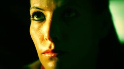 Sportswoman face Stock Footage