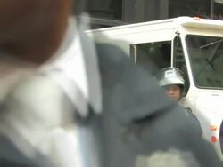 Occupy Wall Street rallies to get into Zuccotti Stock Footage