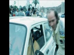 LIB 17-5-74 START OF MOTOR RALLY IN RABAT News Clip