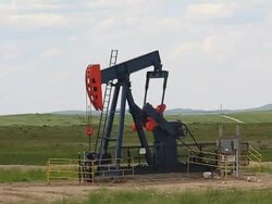Pump Jack Video Stock Footage