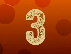 Number 3 Stock Footage