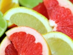 HD Fresh Citrus Fruits Dolly Shot Stock Footage