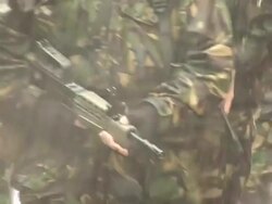 Army Soldiers with Guns 2 - HD Stock Footage