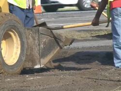 Road Construction Stock Footage