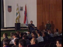 CROATIA: SERB &amp; CROAT DEPUTIES CONVENE TO FORM AN ASSEMBLY News Clip