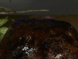 Christmas Pudding 4 Stock Footage