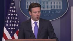 White House briefing interrupted by bomb threat News Clip