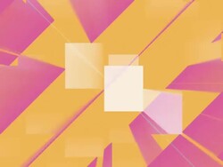 yellow orange square loopable Stock Footage