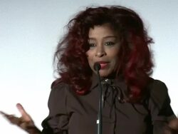 SPEECH: Chaka Khan at Music Icon Chaka Khan & 'Hangover' Movies Producer Scott Budnick Unveil Pilot Program For Incarcerated Youth in Los Angeles, CA on 6/28/12 Stock Footage