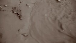 Puddle, mud, abstractions Stock Footage